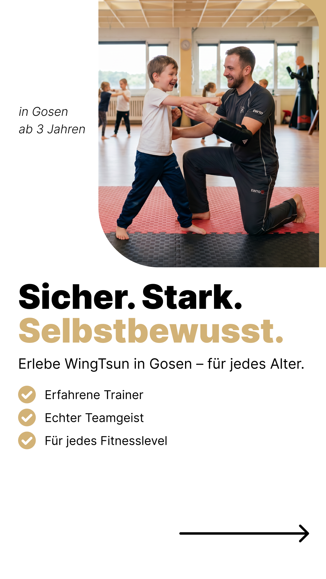 EWTO WingTsun Schule Gosen - Neu Zittau Facebook ad from Jul 2, 2026