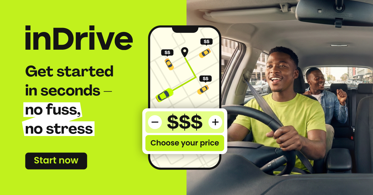inDrive Facebook ad
