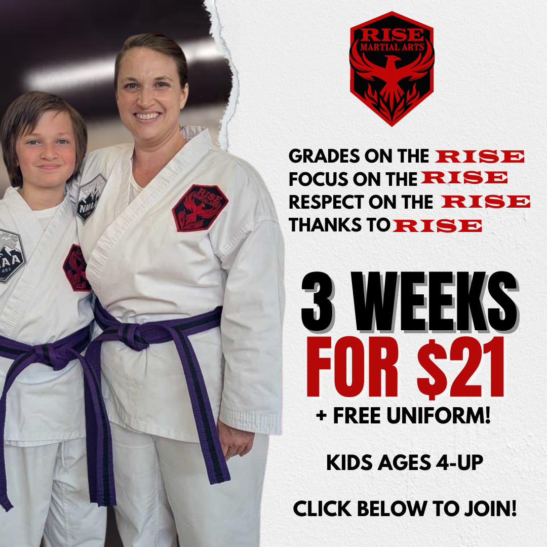 Rise Martial Arts- Lakewood Facebook ad