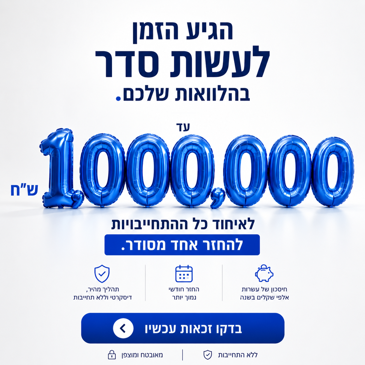 פתרונות פיננסים לישראל Facebook ad