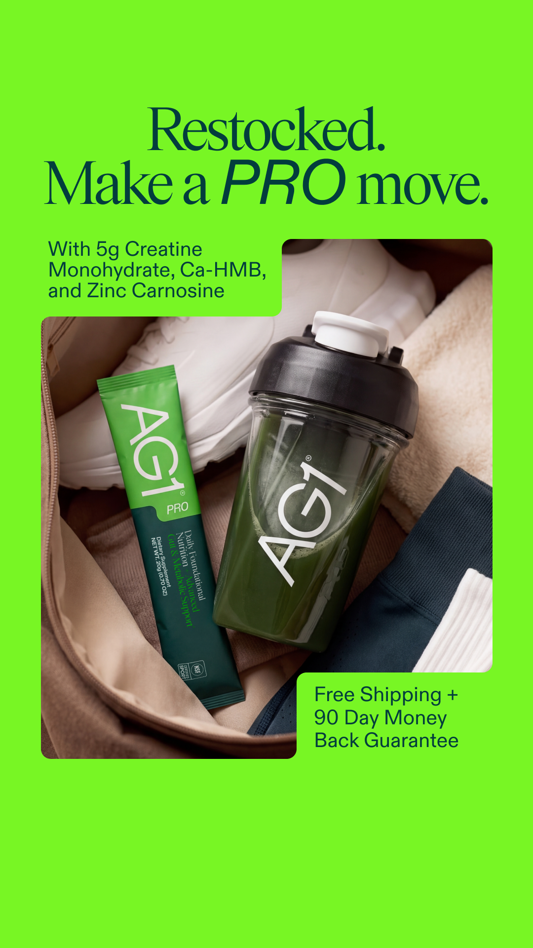 AG1 by Athletic Greens Facebook ad