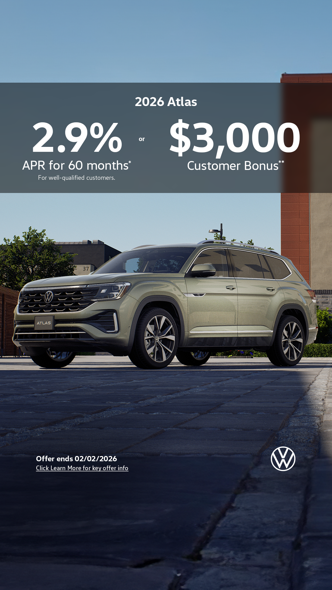 Volkswagen Facebook ad from Jan 16, 2026