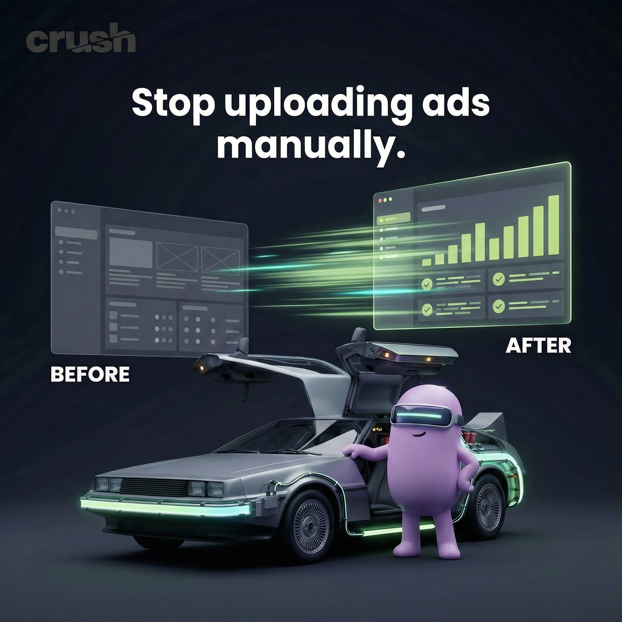 trycrush.ai Facebook ad