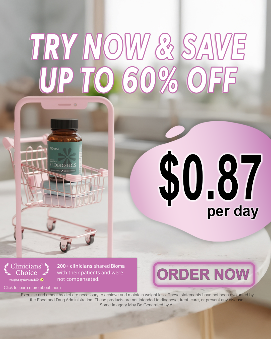 Bioma.Health Facebook ad