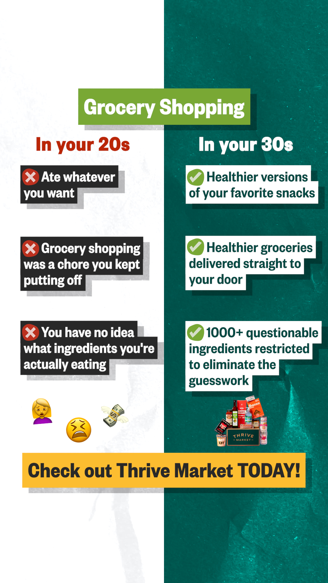 Thrive Market Facebook ad