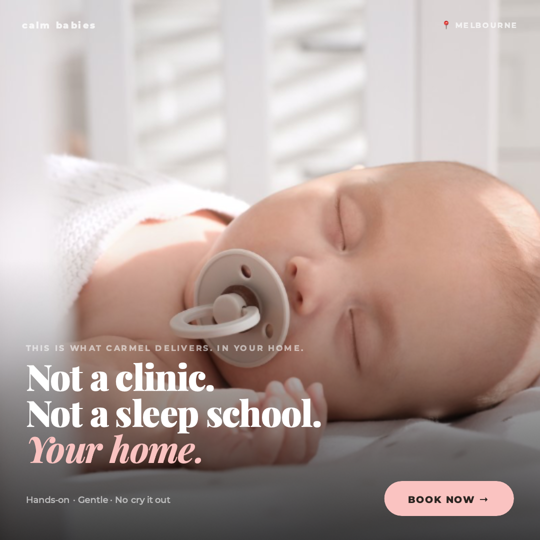 Calm Babies Facebook ad