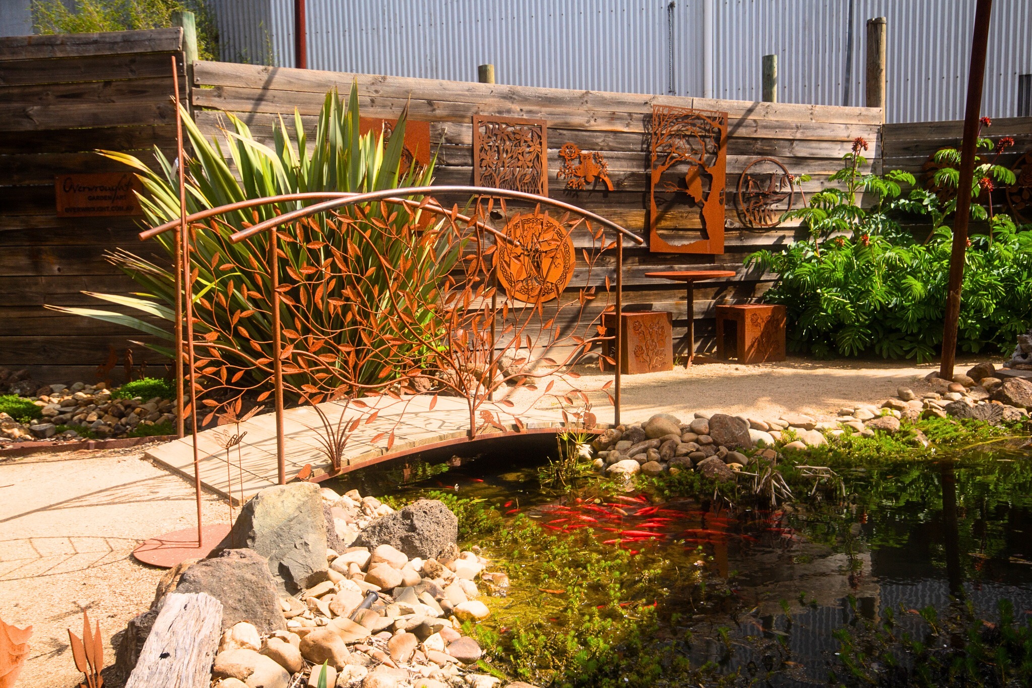 Overwrought Garden Art Facebook ad