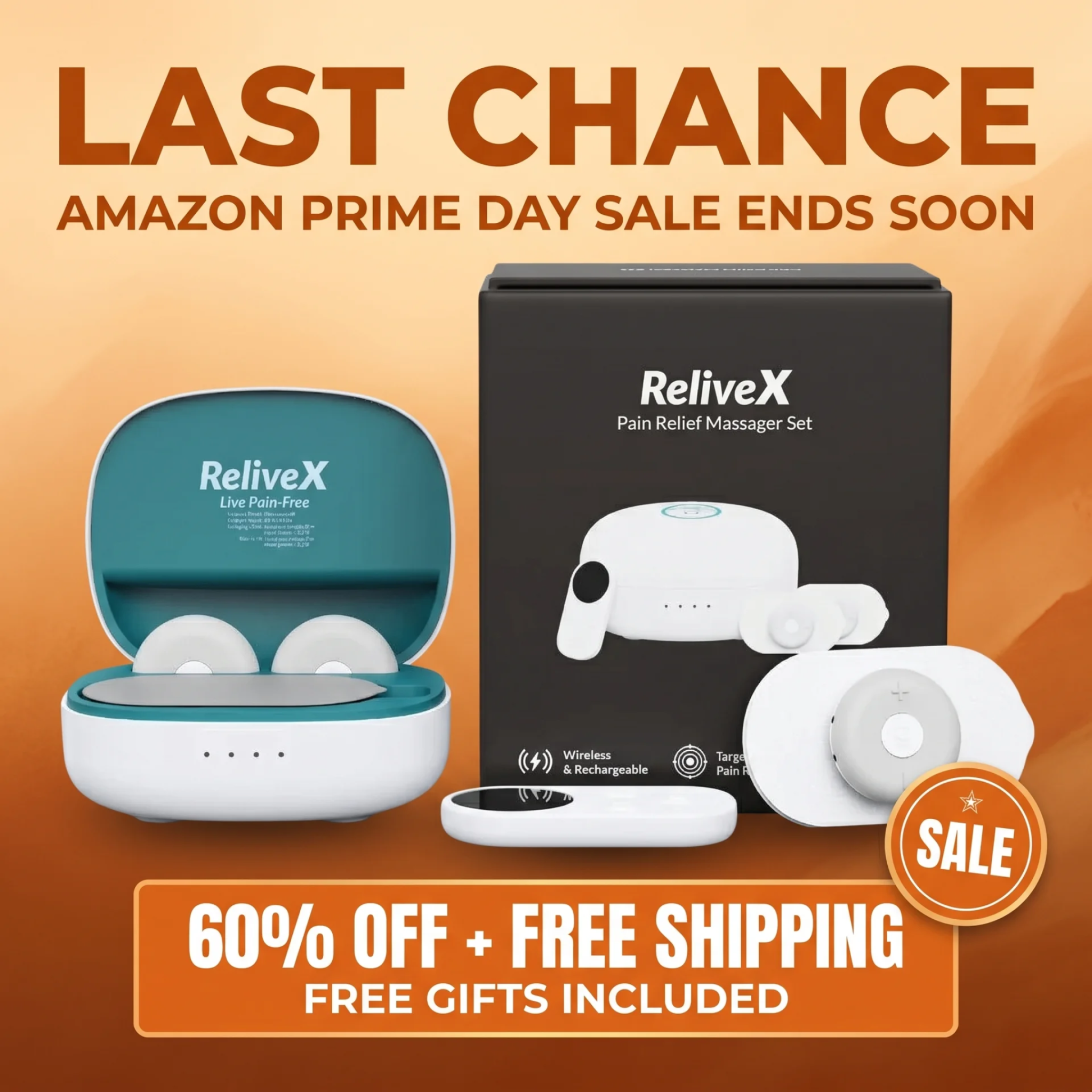 ReliveX Facebook ad: Hurry! 60% Off ReliveX Won't Be Back After Prime Day