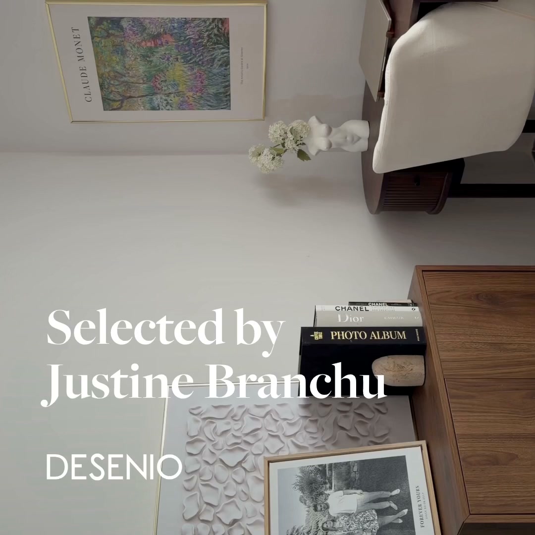 Desenio Facebook ad: Selected by Justine Branchu
