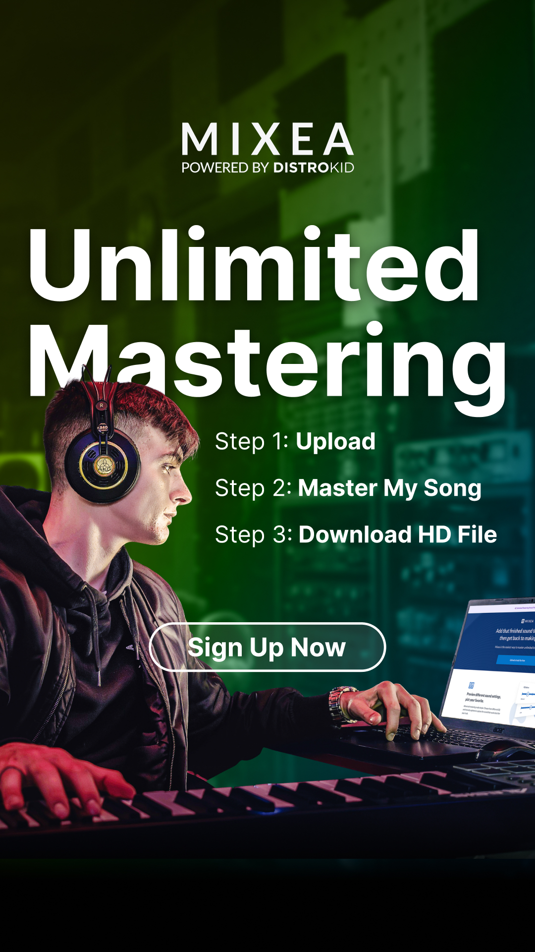 DistroKid Facebook ad
