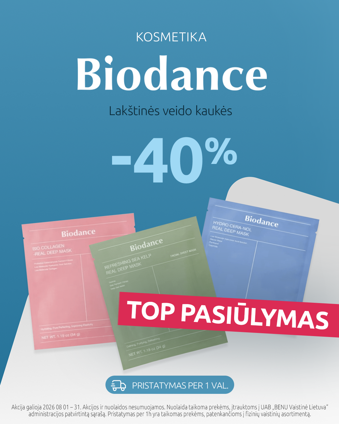 BENU Vaistinė Facebook ad