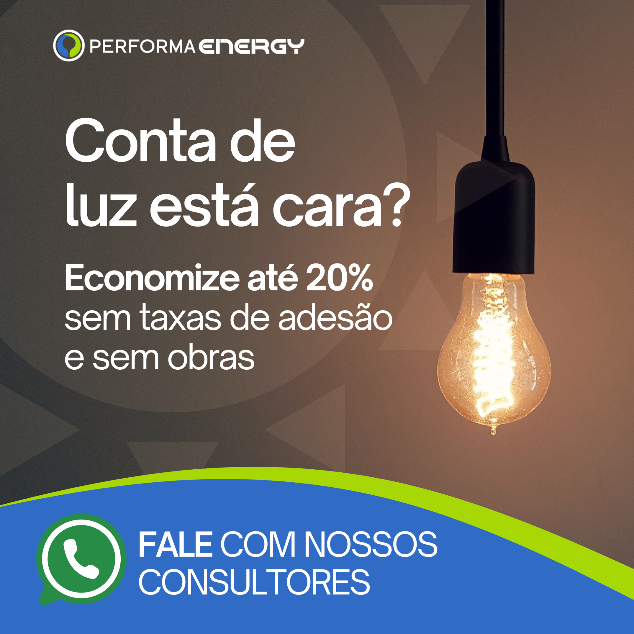 Performa-Energy Facebook ad: Converse conosco