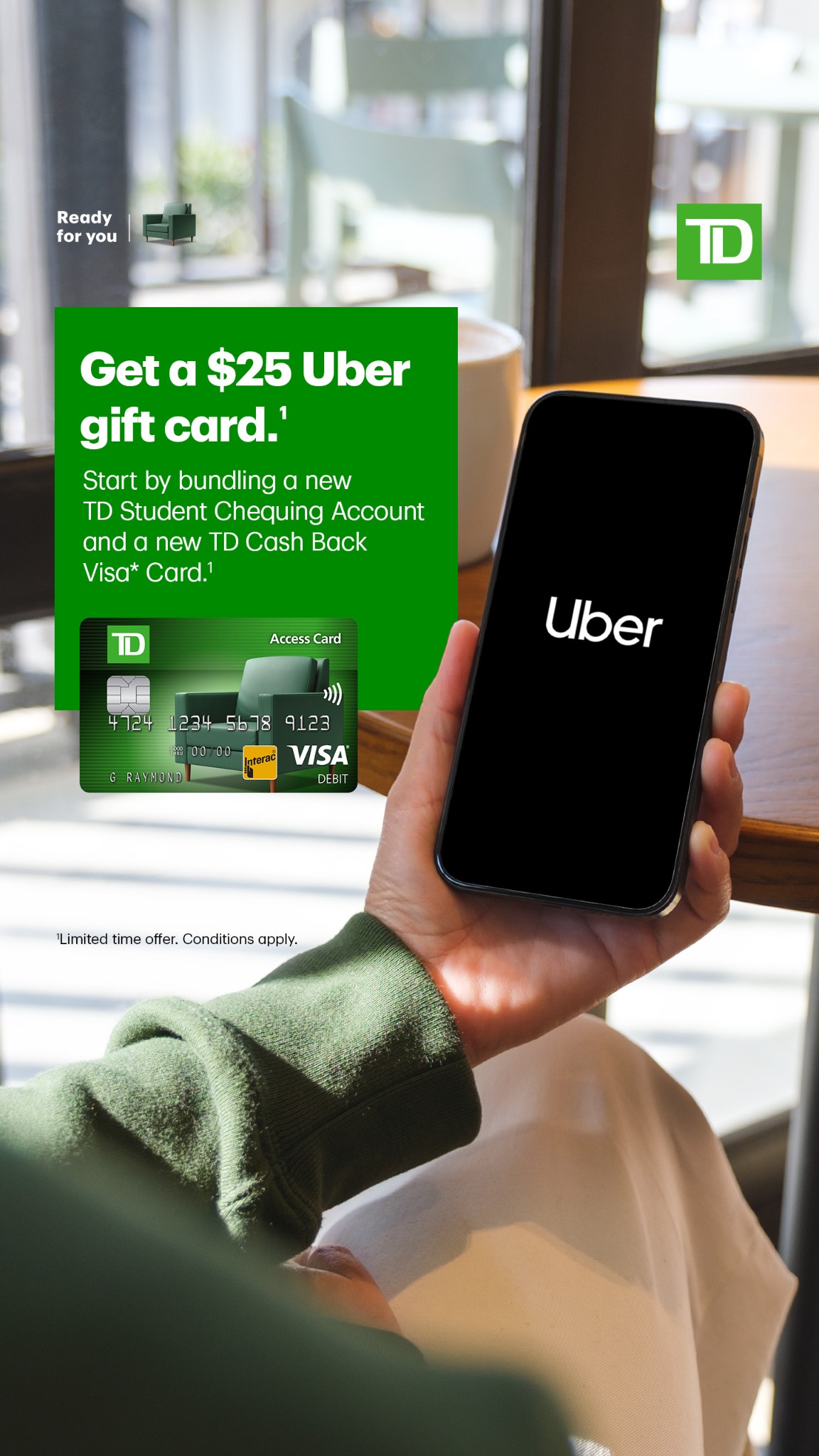 TD Facebook ad
