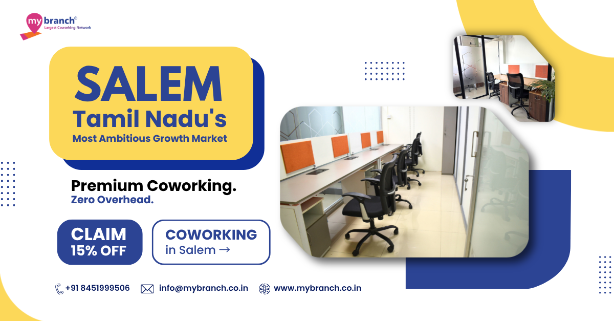 My Branch - Largest Coworking Network Facebook ad from Jul 16, 2026