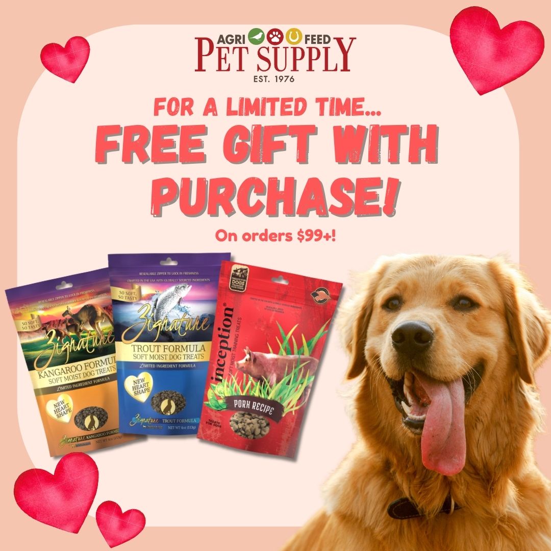 Agri Feed Pet Supply Facebook ad: FREE Gift With Purchase