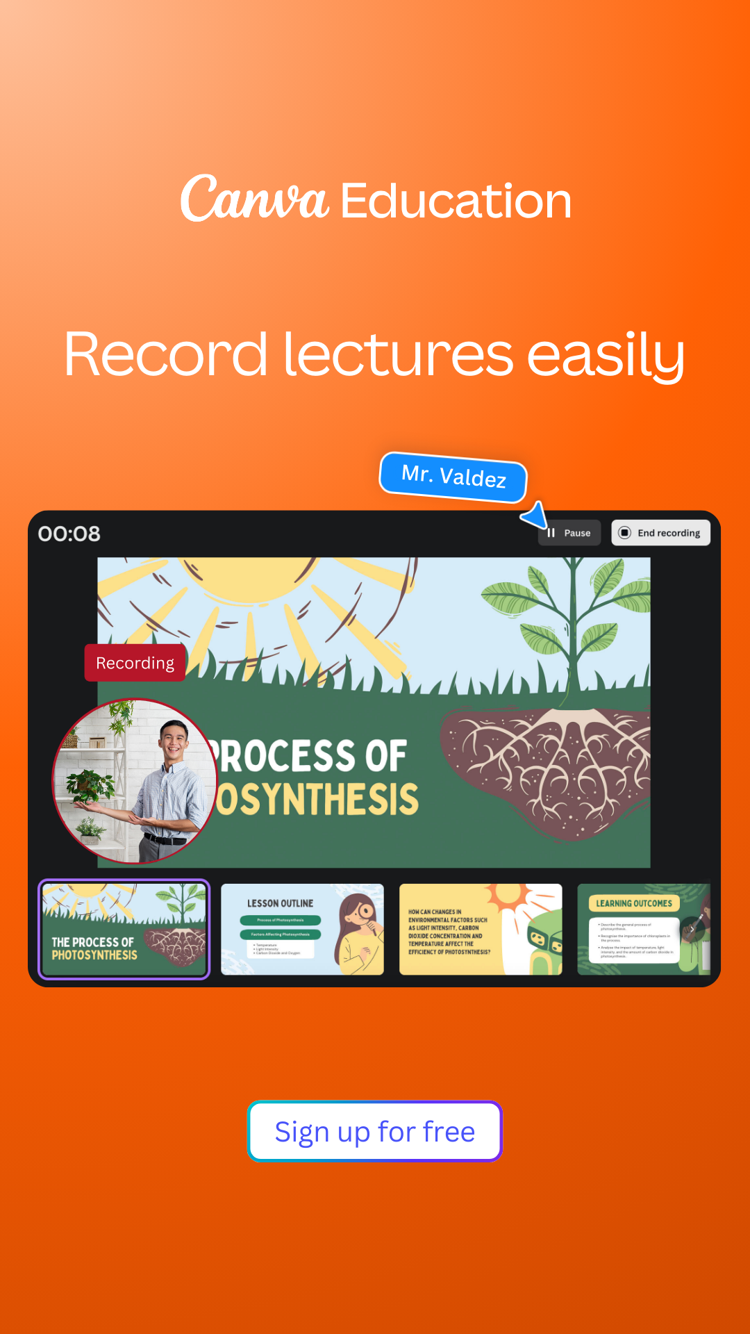 Canva Facebook ad