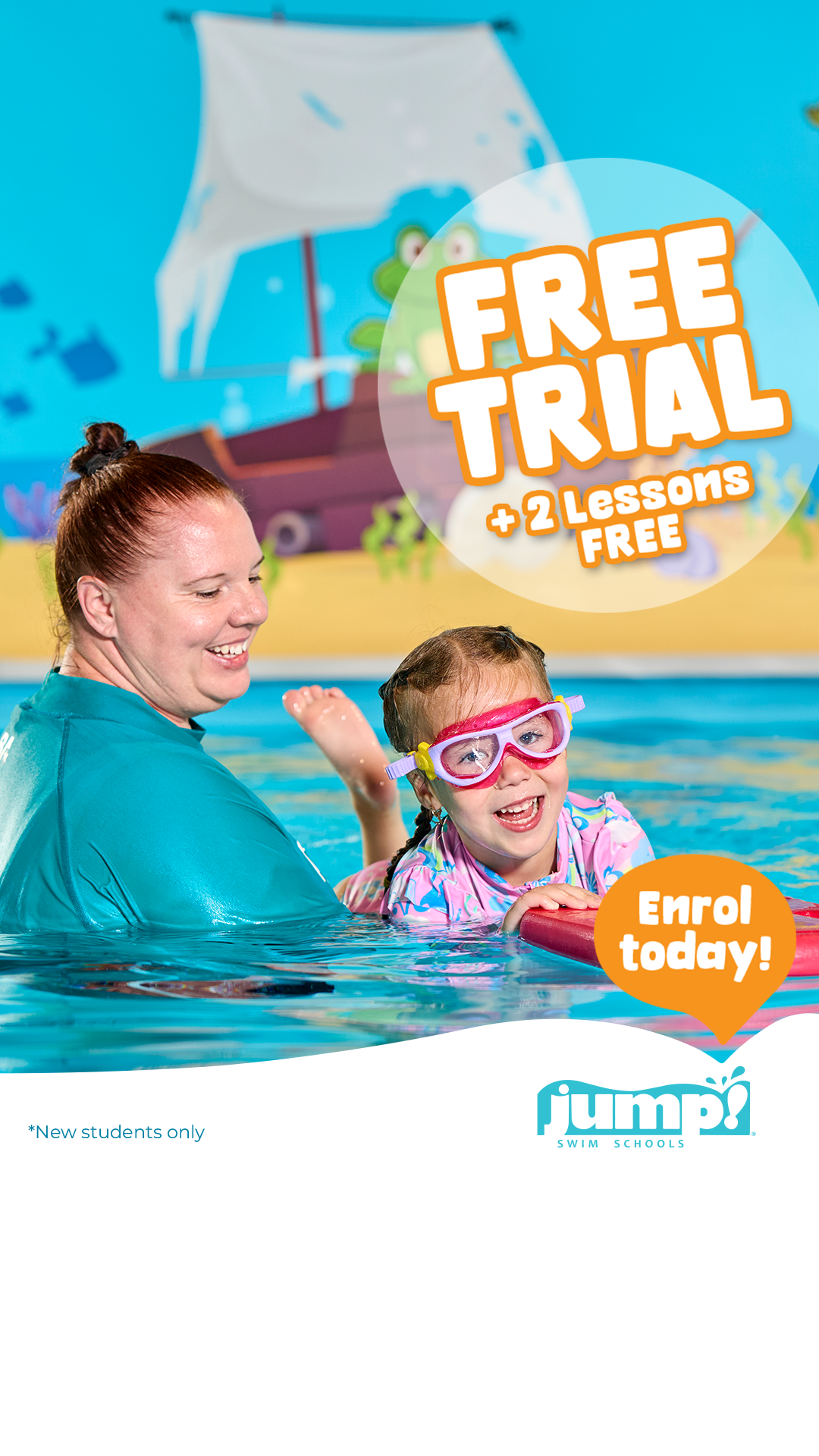 Jump Swim Schools Canning Vale Facebook ad from May 31, 2026