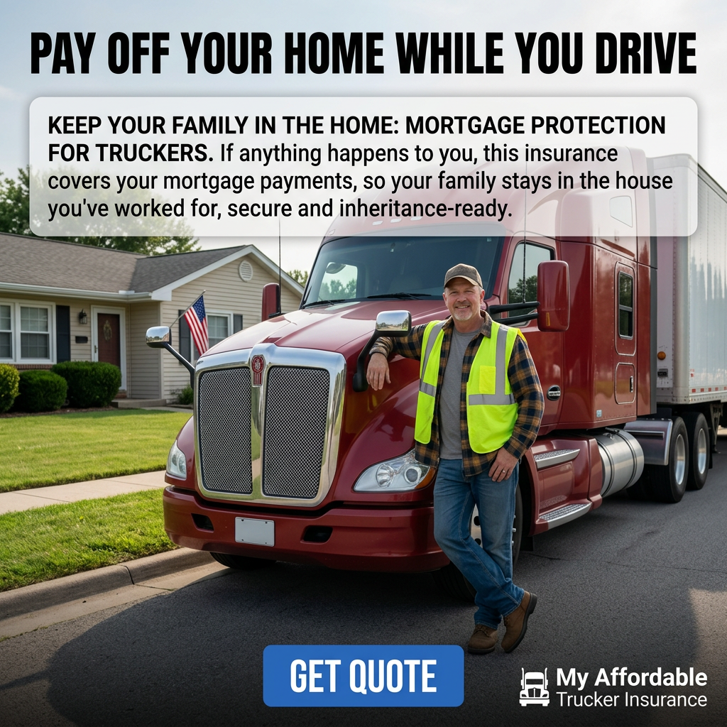 My Affordable Trucker Insurance Facebook ad