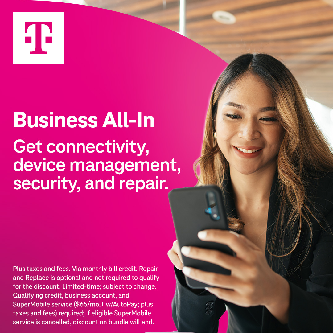 T-Mobile for Business Facebook ad
