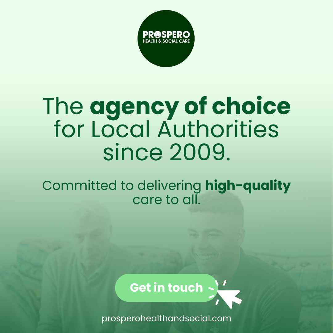 Prospero Health & Social Care Facebook ad