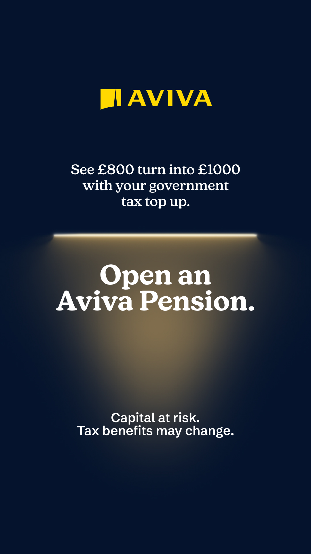 Aviva Facebook ad