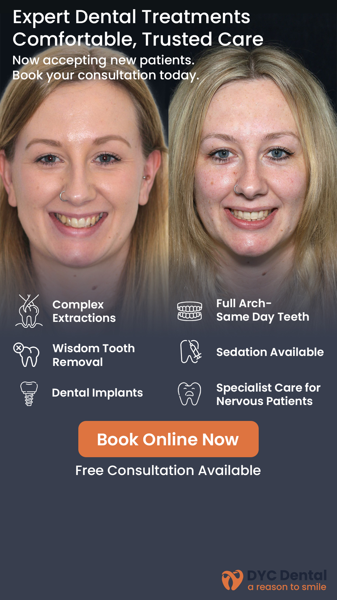 Dant Y Coed Dental Practice Facebook ad