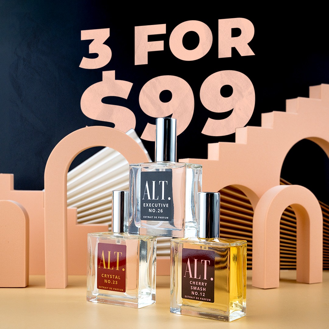 ALT. Fragrances Facebook ad