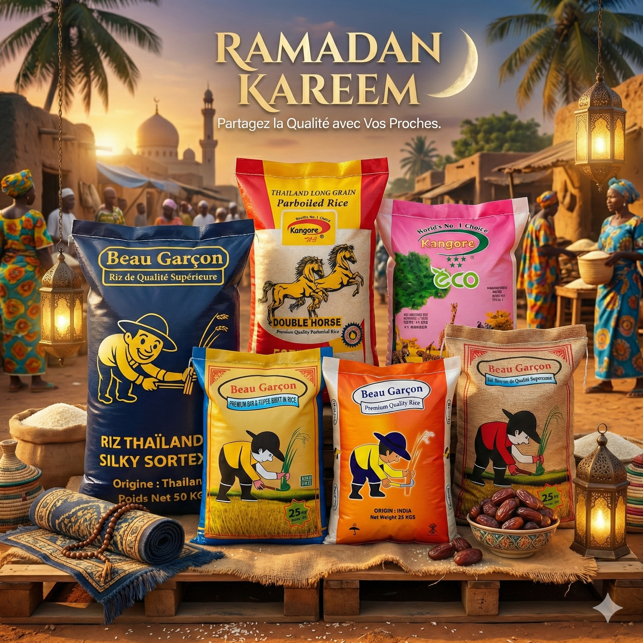 Riz Beau Garcon et Kangore - Benin Facebook ad from Feb 1, 2026