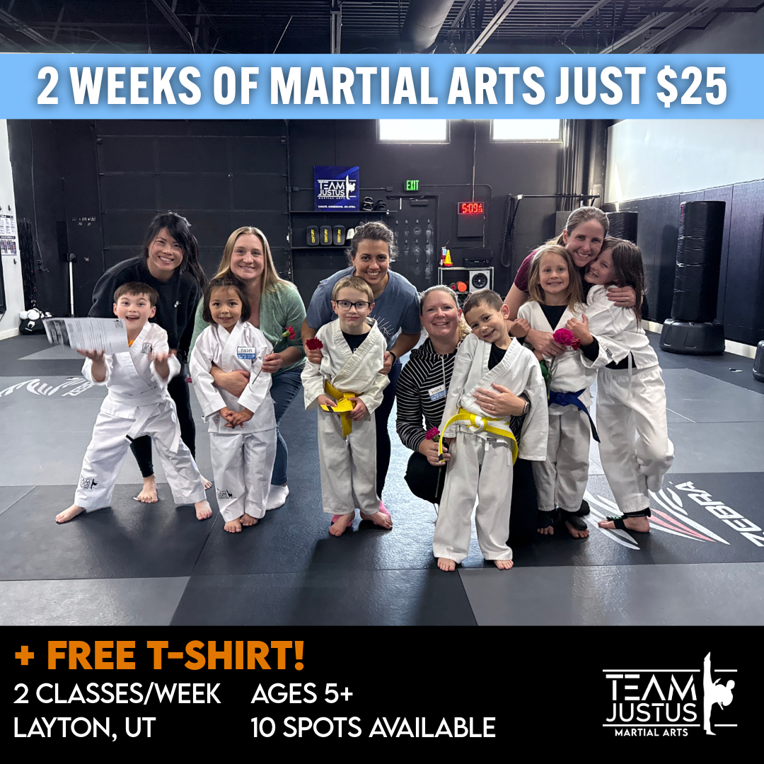 Team Justus Martial Arts - Layton Facebook ad