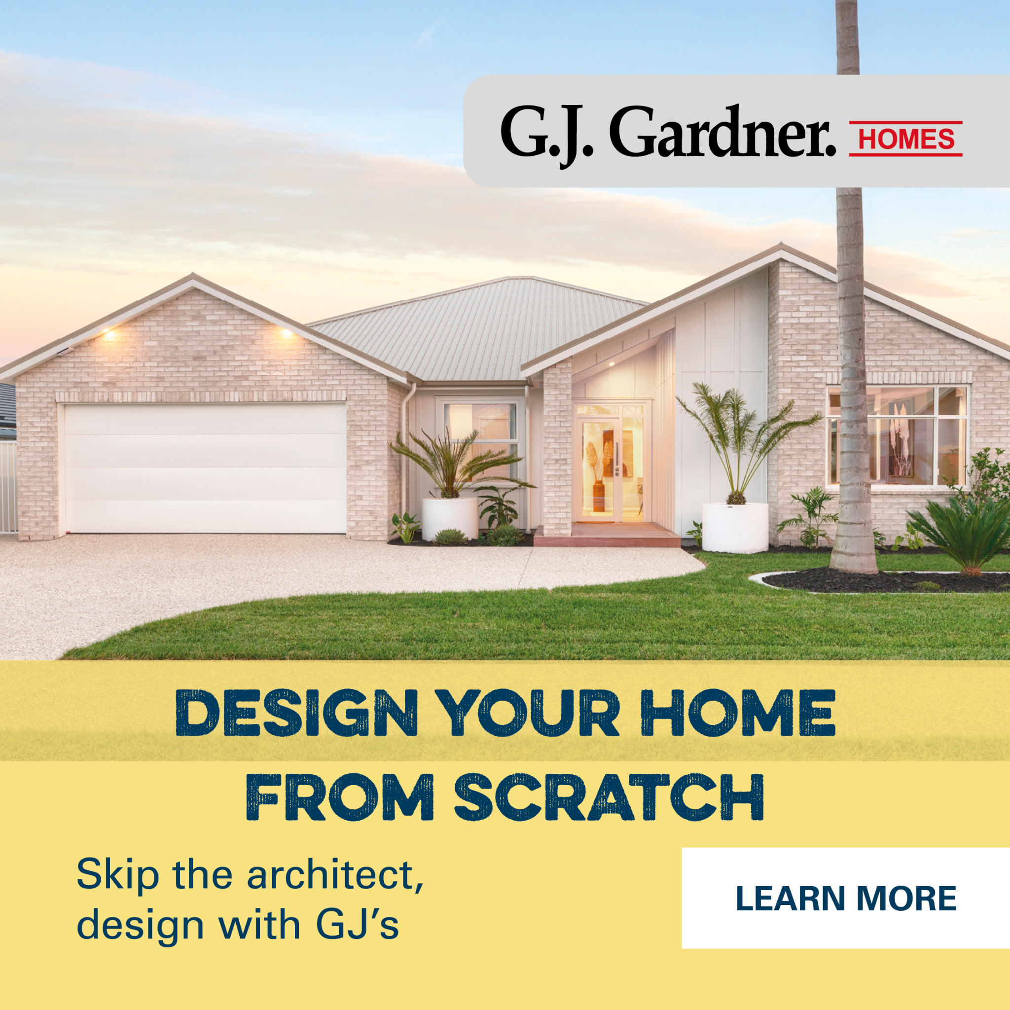 G.J. Gardner Homes NZ Facebook ad