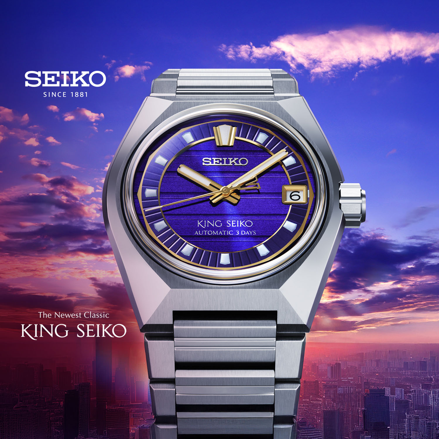 Seiko Australia Facebook ad: Discover King Seiko