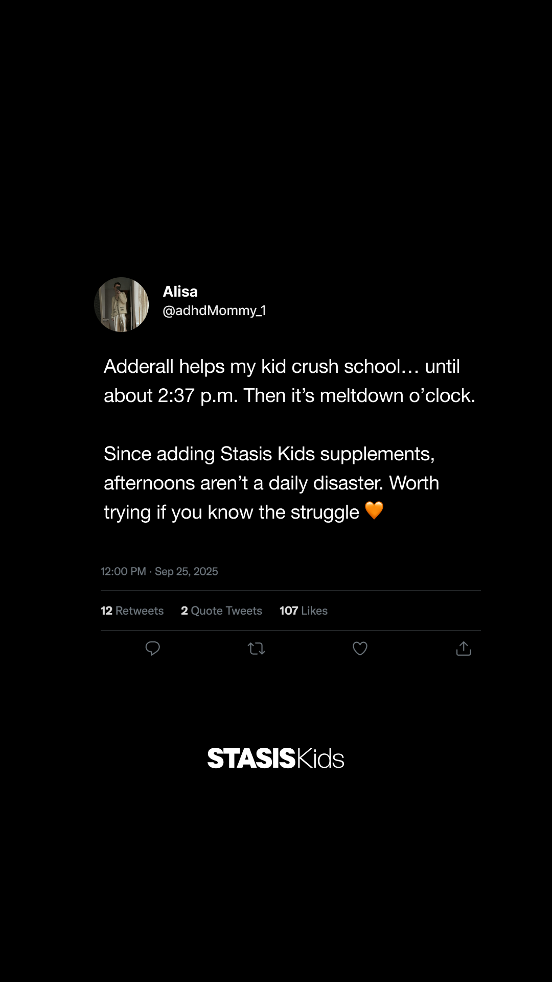 Stasis Kids Facebook ad