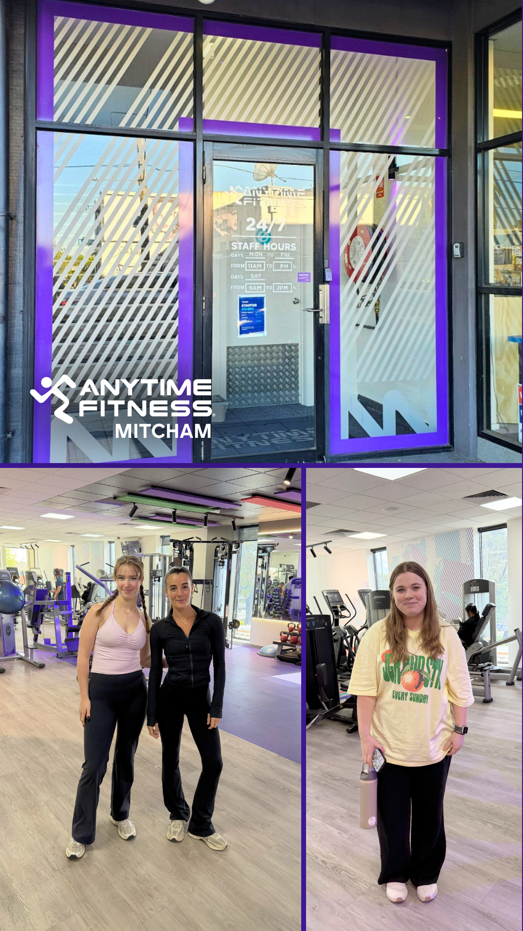 Anytime Fitness Facebook ad