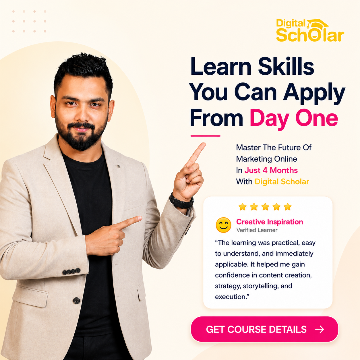 Digital Scholar Facebook ad
