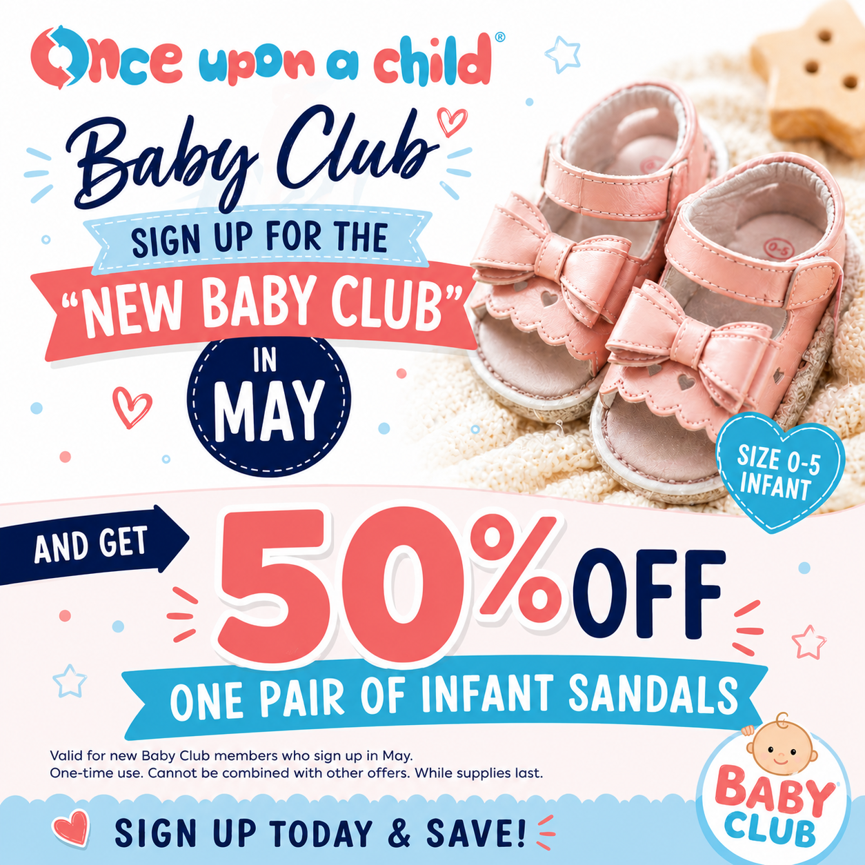 Once Upon A Child - Maple Grove Facebook ad: Shop Today!