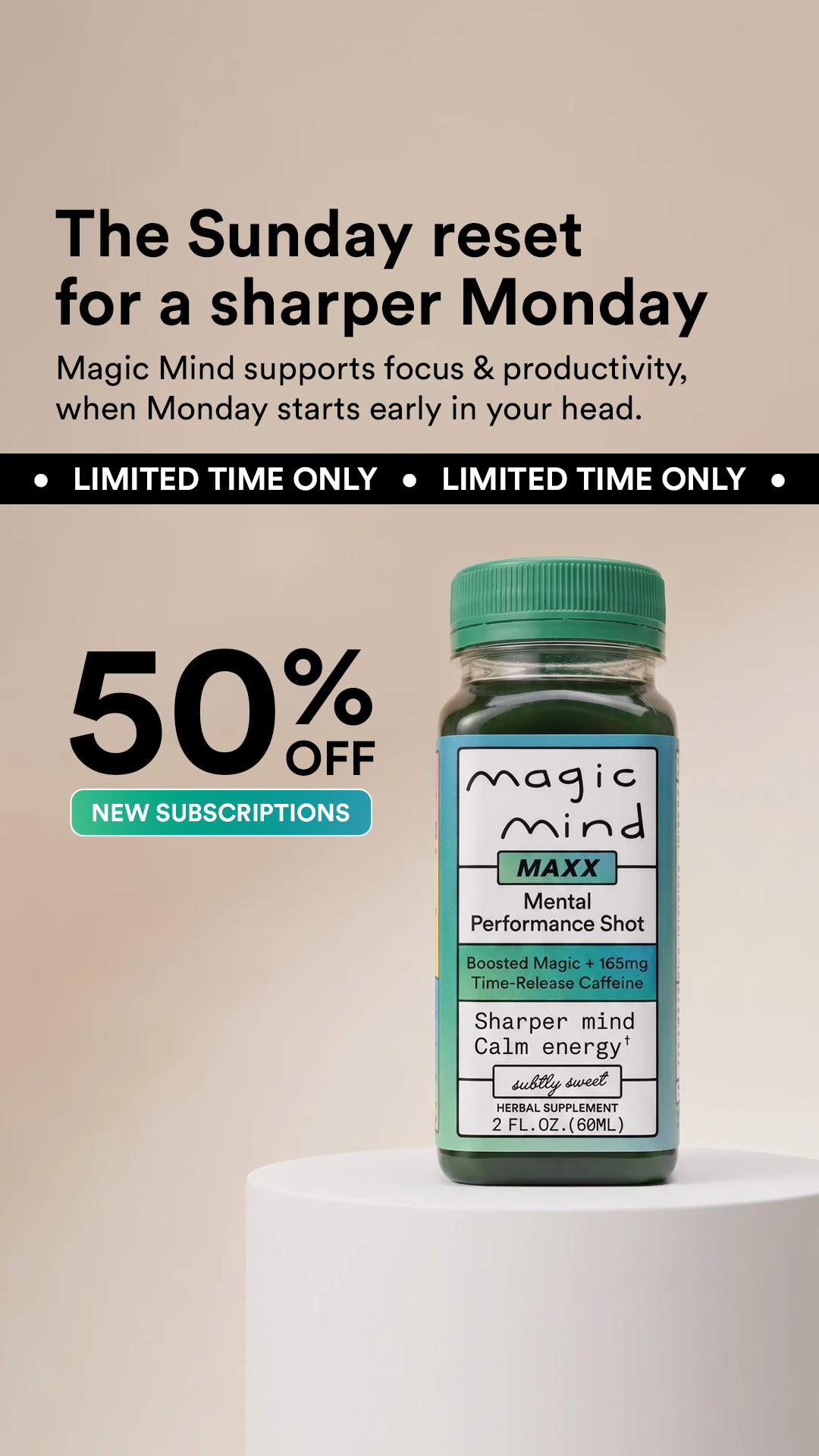 Magic Mind Facebook ad