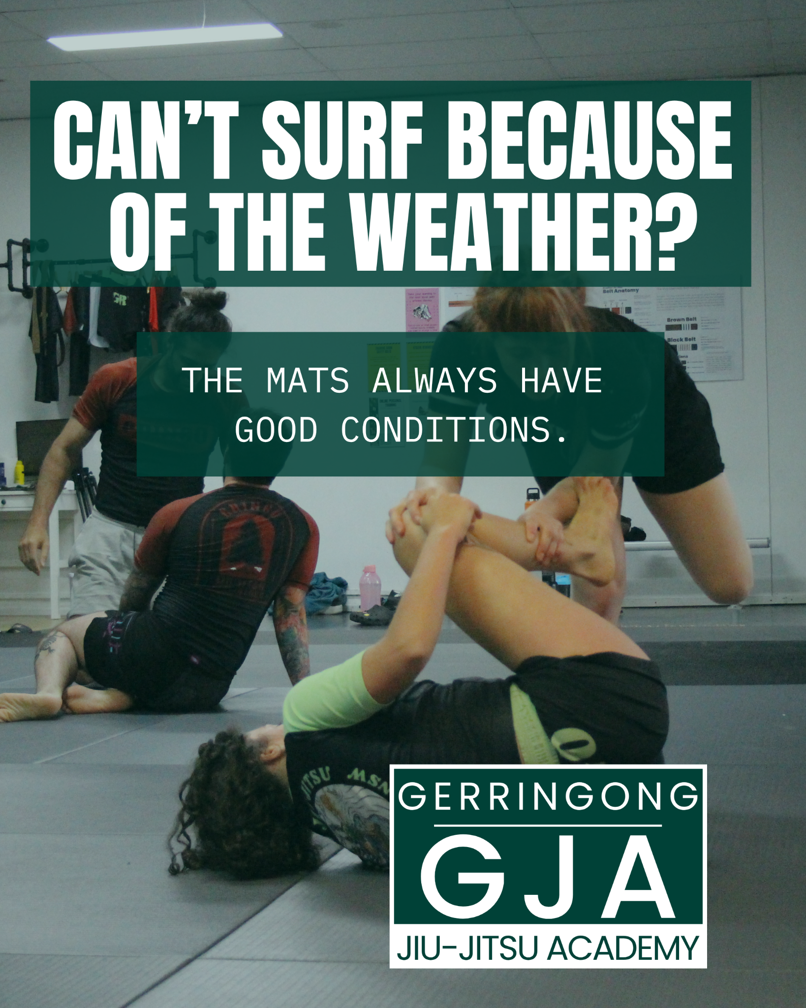 Gerringong Jiu Jitsu Academy Facebook ad from May 5, 2026