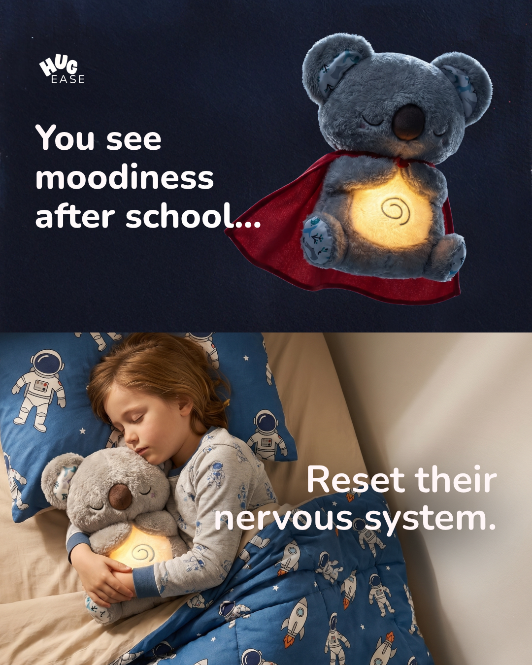 Hug Ease Facebook ad