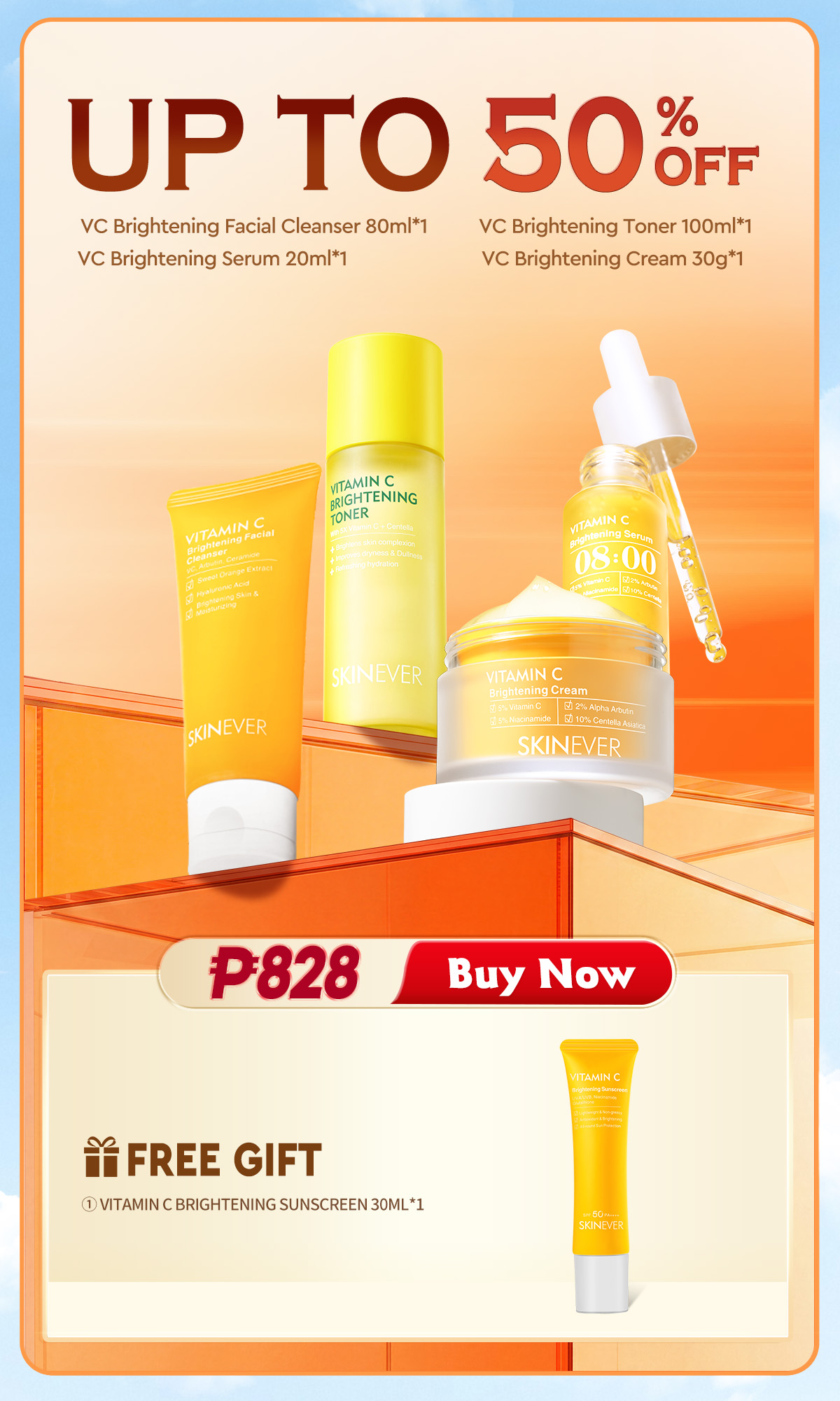 Skinever PH Facebook ad