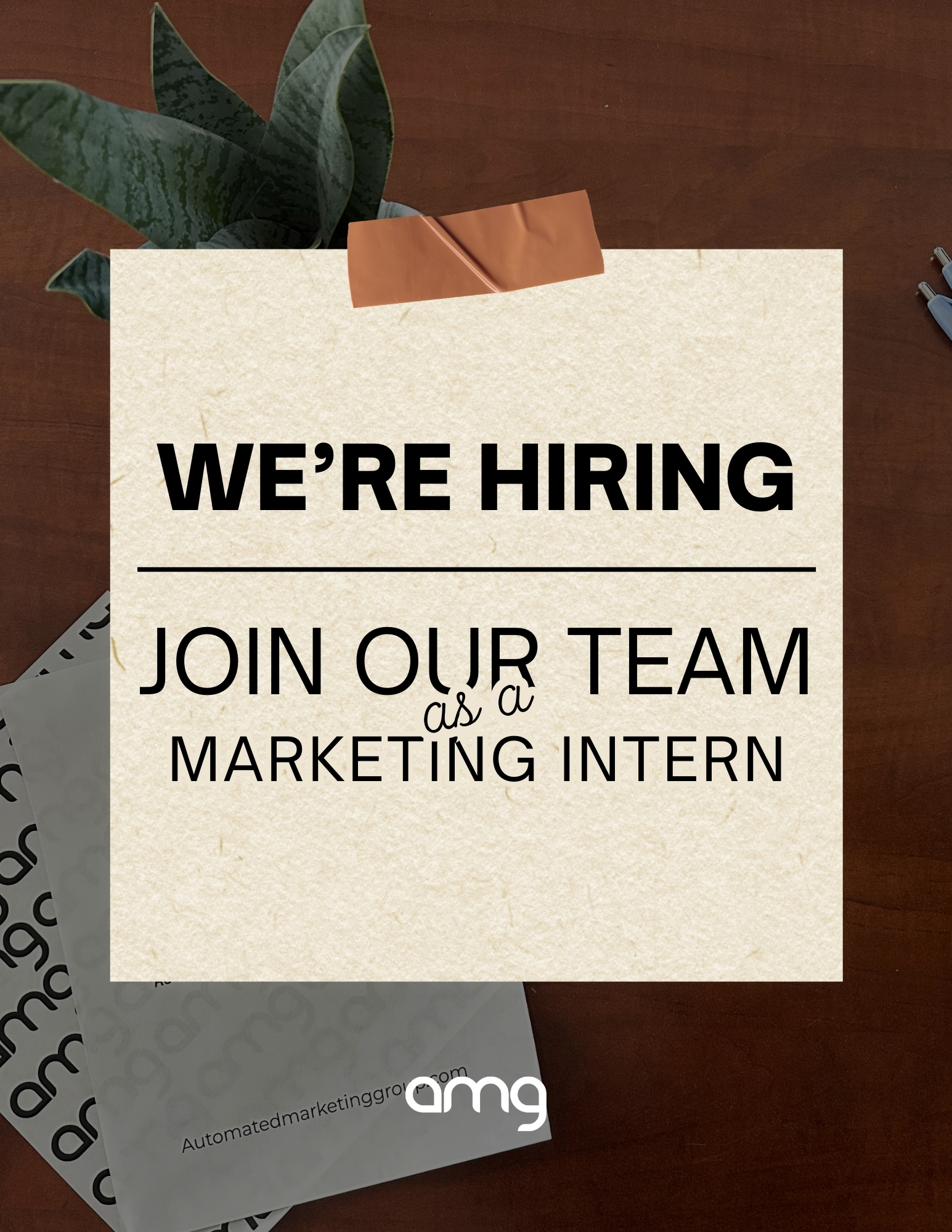 Automated Marketing Group Facebook ad: Automated Marketing Group is on the hunt for…