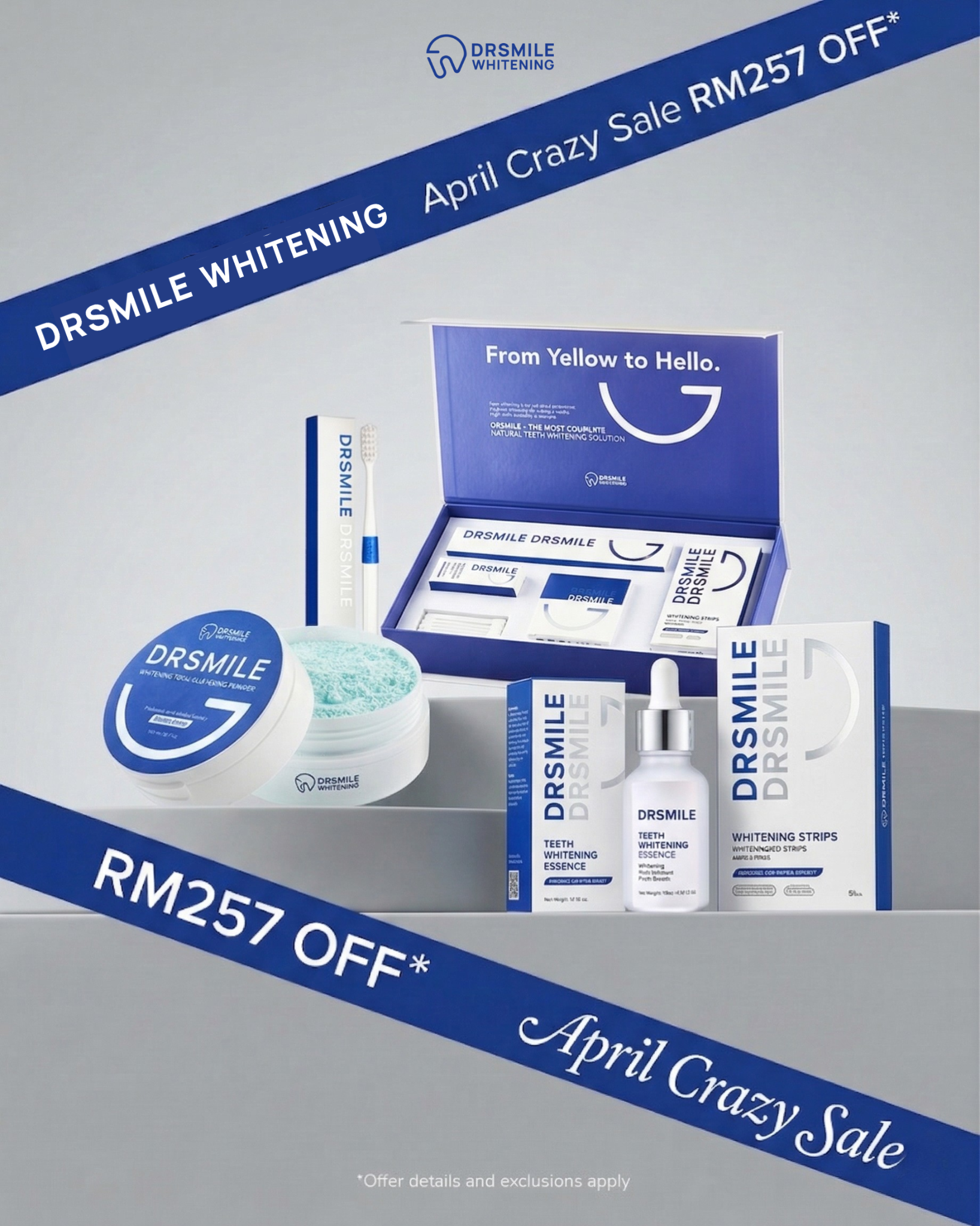 Dr Smile Whitening Solution Facebook ad