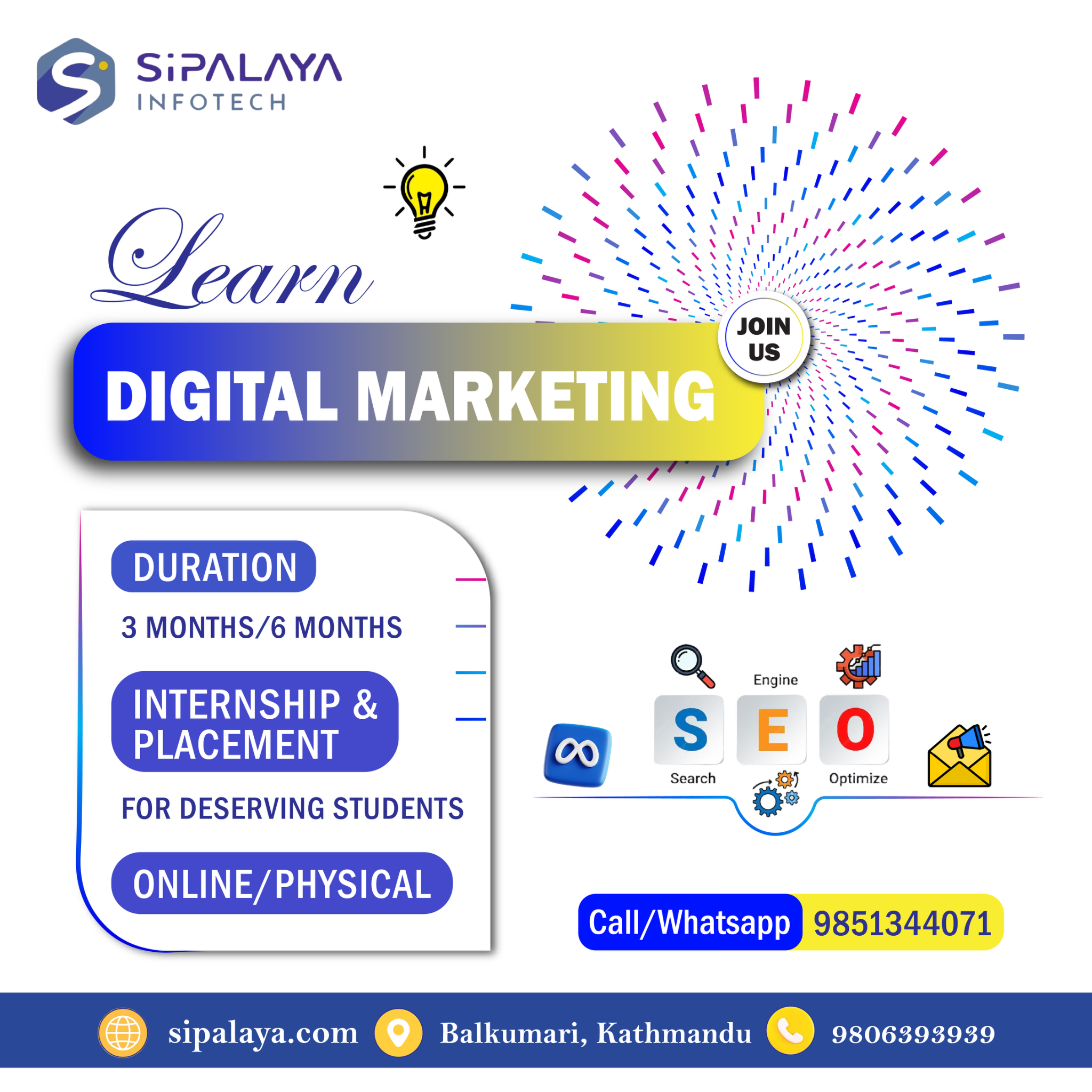 Sipalaya InfoTech Facebook ad