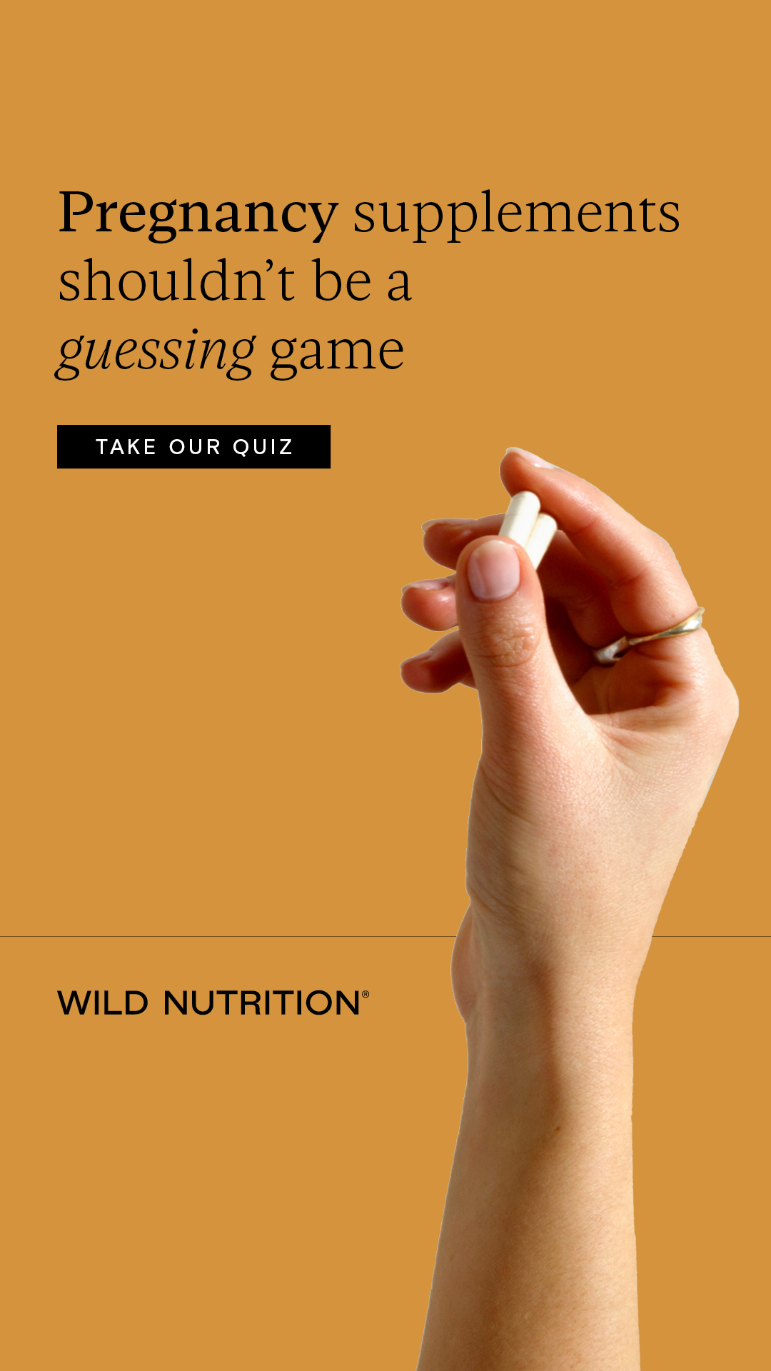 Wild Nutrition Facebook ad