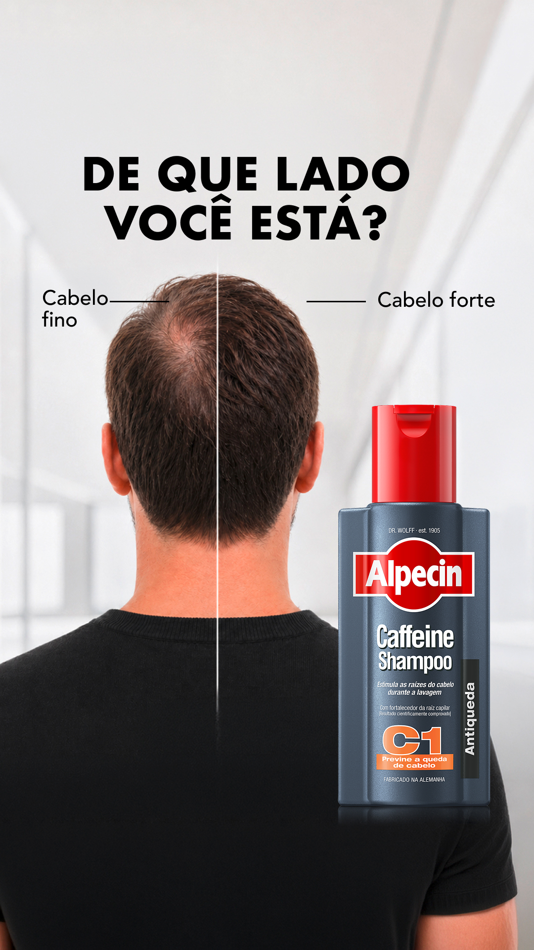 Alpecin Brasil Facebook ad