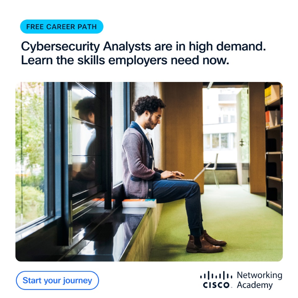 Cisco Networking Academy Facebook ad