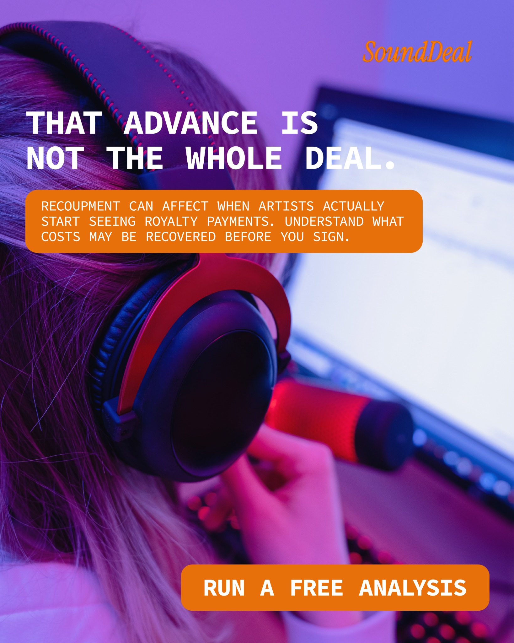 Sound Deal Facebook ad