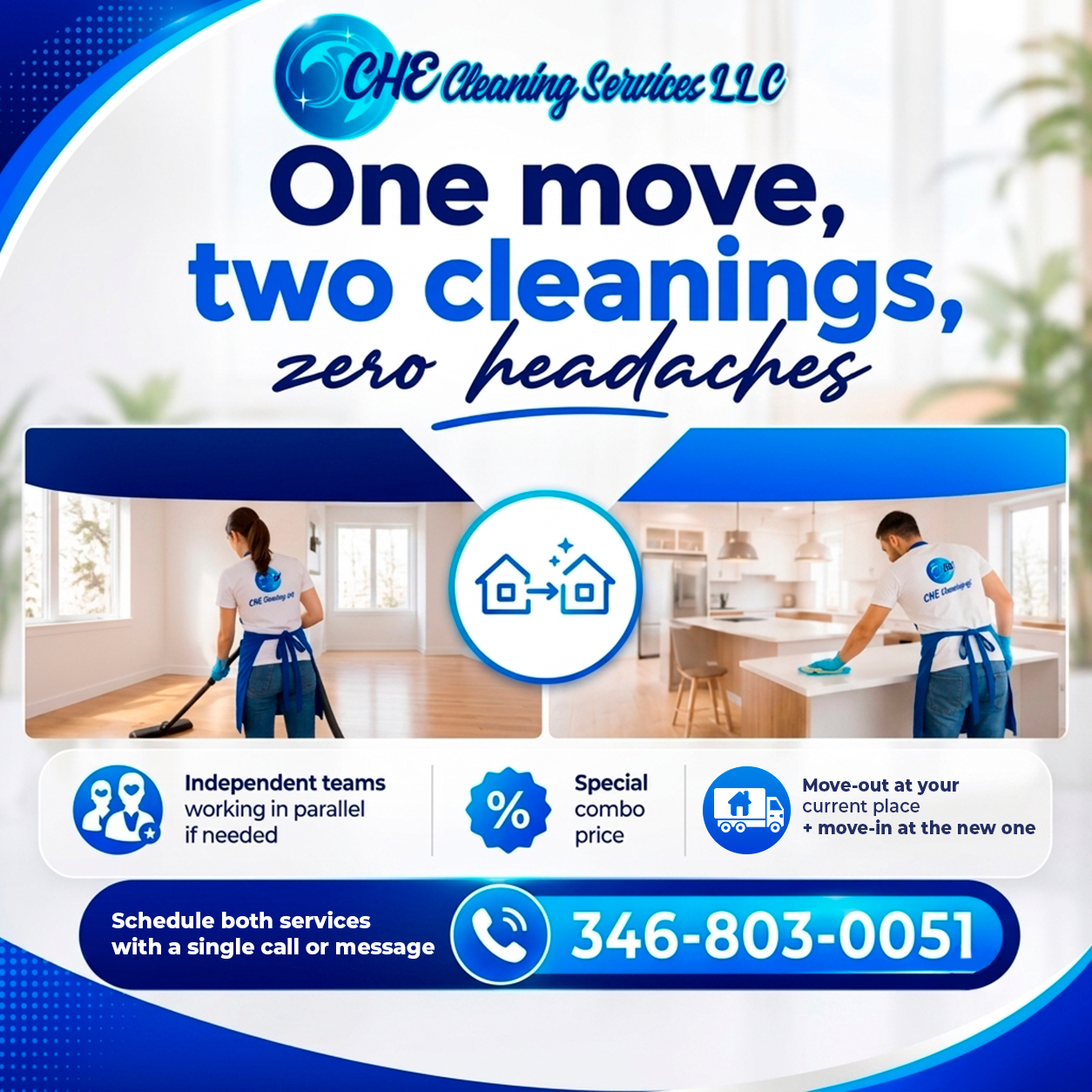 CHE Cleaning Services Facebook ad