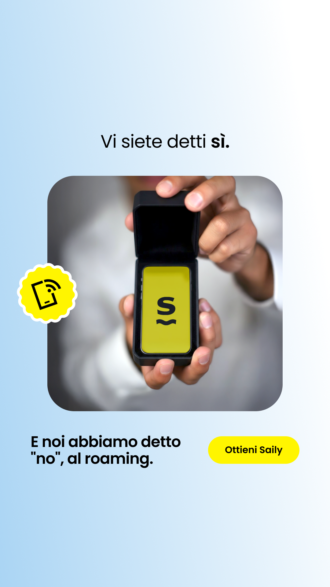 Saily Facebook ad