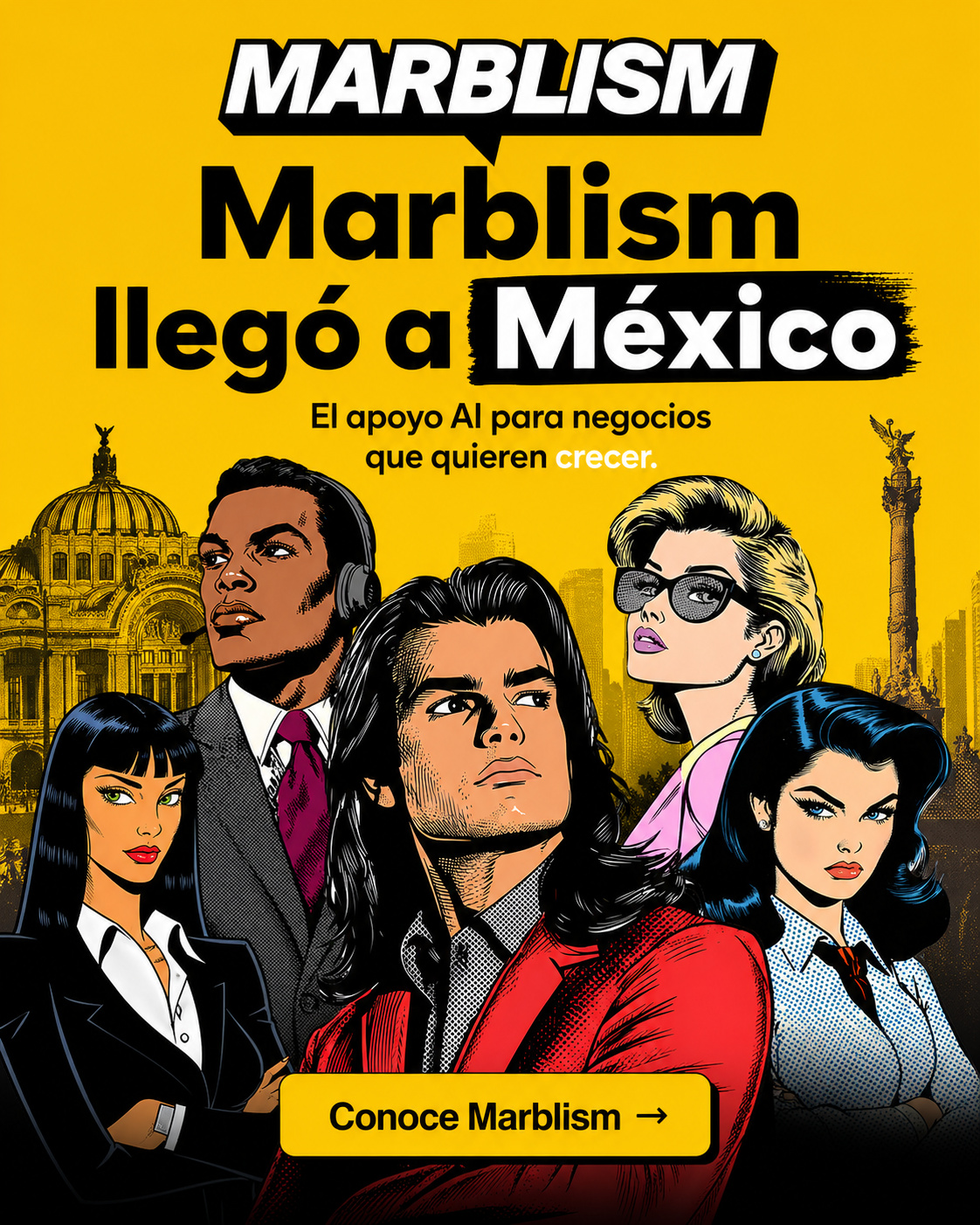 Marblism Facebook ad