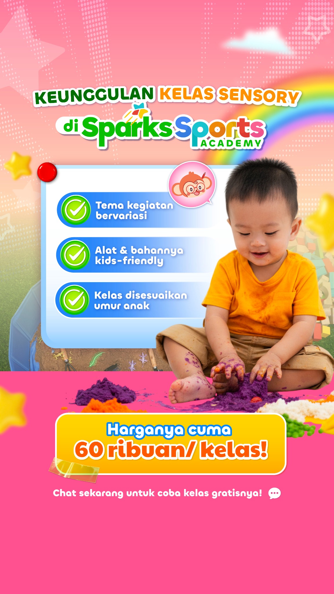 Sparks Sports Academy Facebook ad